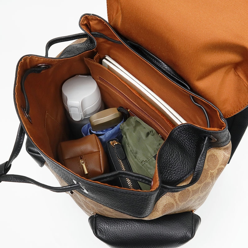 Brandol / COACH コーチ リュックサック シグネチャー キャンバス