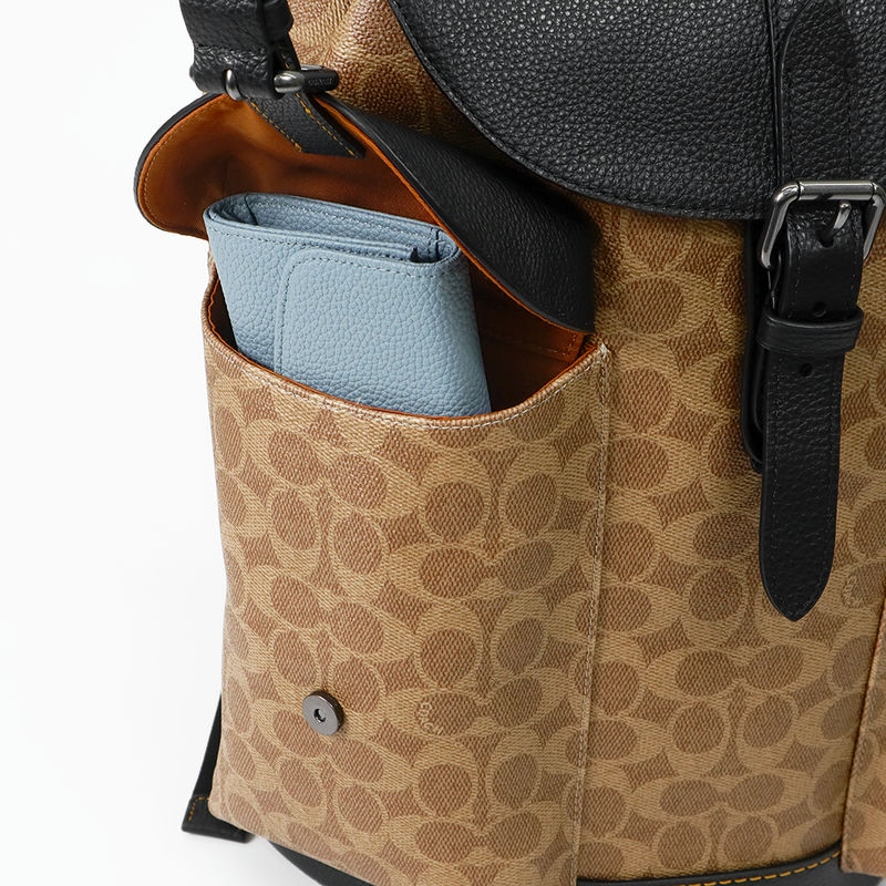 Brandol / COACH コーチ リュックサック シグネチャー キャンバス