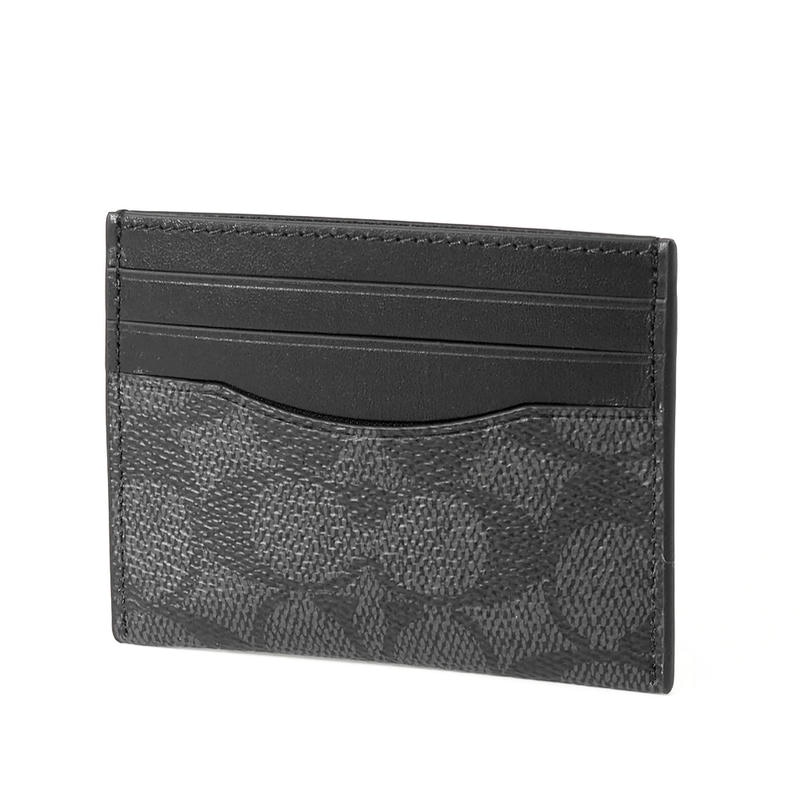 Brandol / COACH コーチ カードケース レザー ブラック CM436 B4/BK