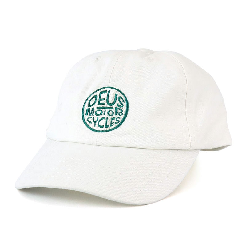 Deus Ex Machina デウスエクスマキナ 帽子 ロゴ キャップ ホワイト DMP2271539 OFF WHITE