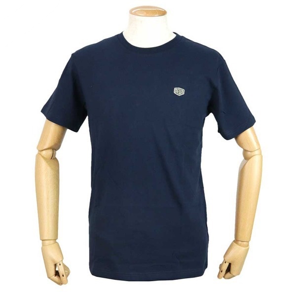 Deus Ex Machina デウスエクスマキナ Tシャツ 半袖 ワンポイント ロゴ Mサイズ ネイビー T-DMF201877 NAVY M