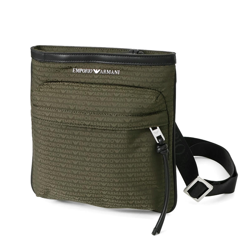 EMPORIO ARMANI エンポリオアルマーニ ショルダーバッグ 縦型 ミニバッグ ダークグリーン EM002792 AF14637 U8120