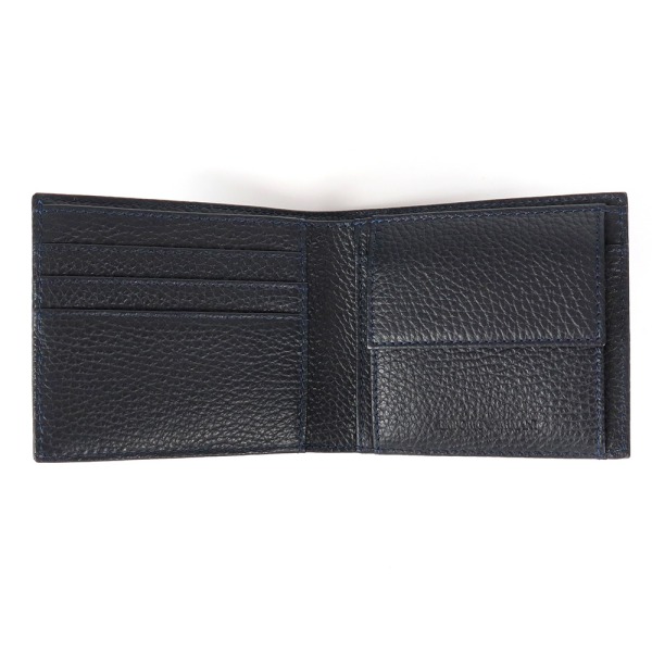 Brandol / EMPORIO ARMANI エンポリオアルマーニ 二つ折り財布 ダーク