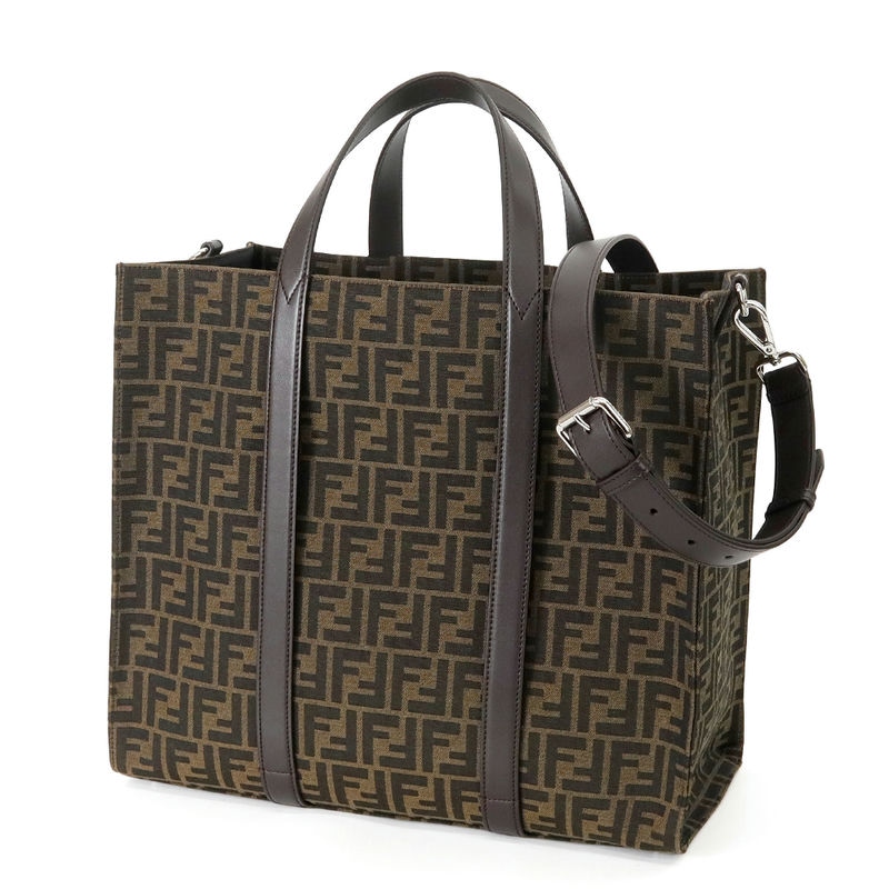 Brandol / FENDI フェンディ トートバッグ FF柄 ジャカード 2way