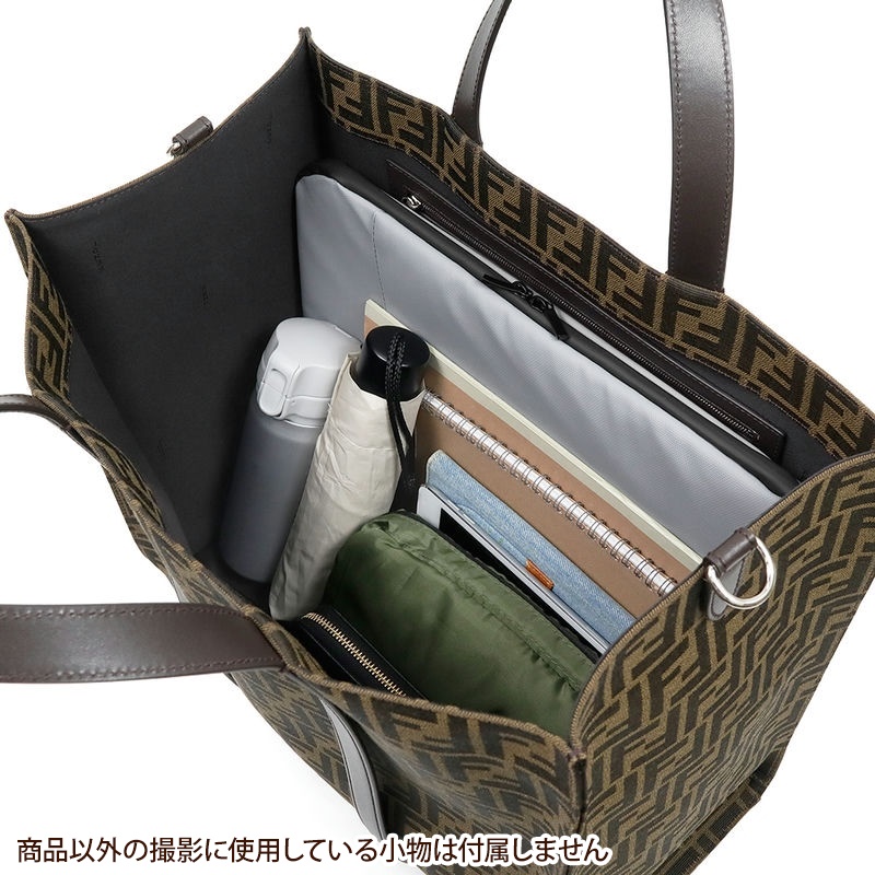 Brandol / FENDI フェンディ トートバッグ FF柄 ジャカード 2way