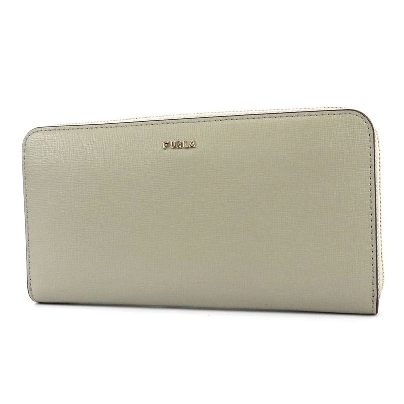 FURLA フルラ ラウンドファスナー長財布 バビロン BABYLON ジップアラウンド グレーベージュ PCX7UNO B30000 0718S