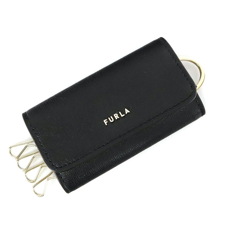 FURLA フルラ キーケース BABYLON バビロン レザー ブラック RAC5UNO B30000 O6000
