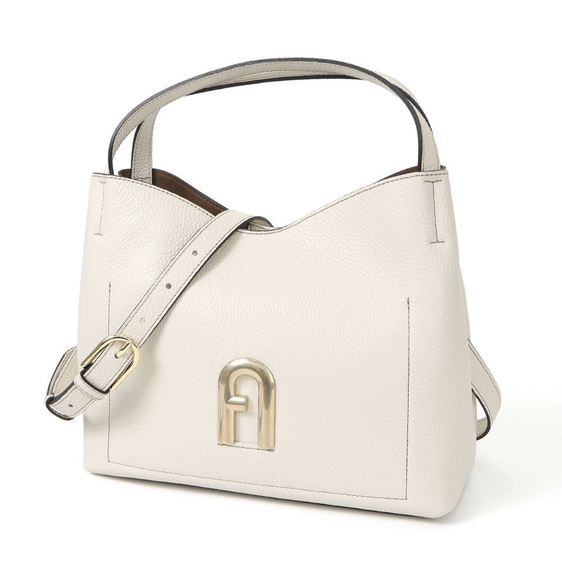 FURLA フルラ ショルダーバッグ PRIMULA プリムラ ホーボー Sサイズ ホワイト WB00507 HSF000 1704S