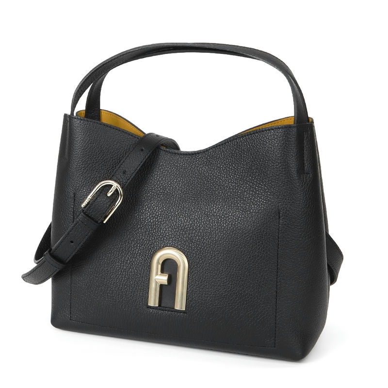 FURLA フルラ ショルダーバッグ PRIMULA プリムラ ホーボー Sサイズ ブラック WB00507 HSF000 O6000