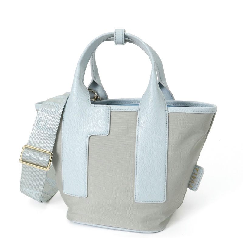 FURLA フルラ ショルダーバッグ Piuma ピューマ 2way ミニトートバッグ グレー WB01270 BX3050 3324S
