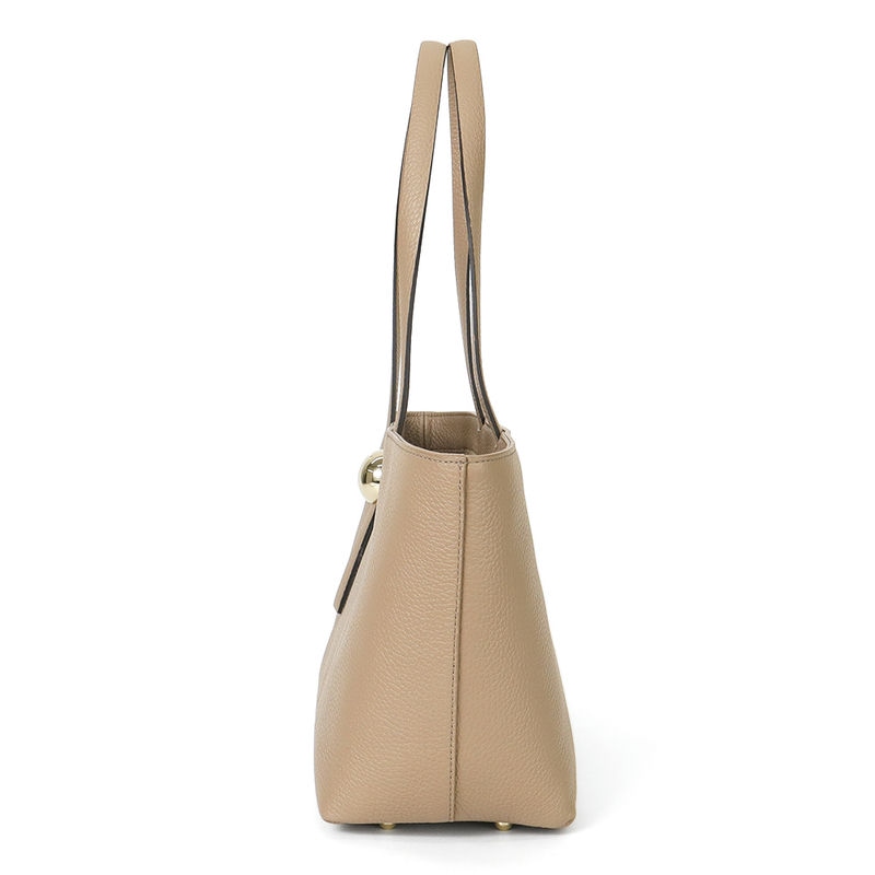 ◇【未使用・保管品】FURLA フルラ スフェラ L トートバッグ ベージュ◇ Brandol / FURLA フルラ トートバッグ Sfera スフェラ レザートート