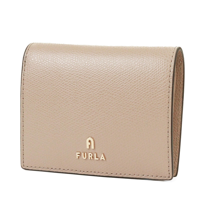 FURLA フルラ 二つ折り財布 Camellia カメリア コンパクト財布 S ベージュ WP00304 ARE000 1257S / GREIGE