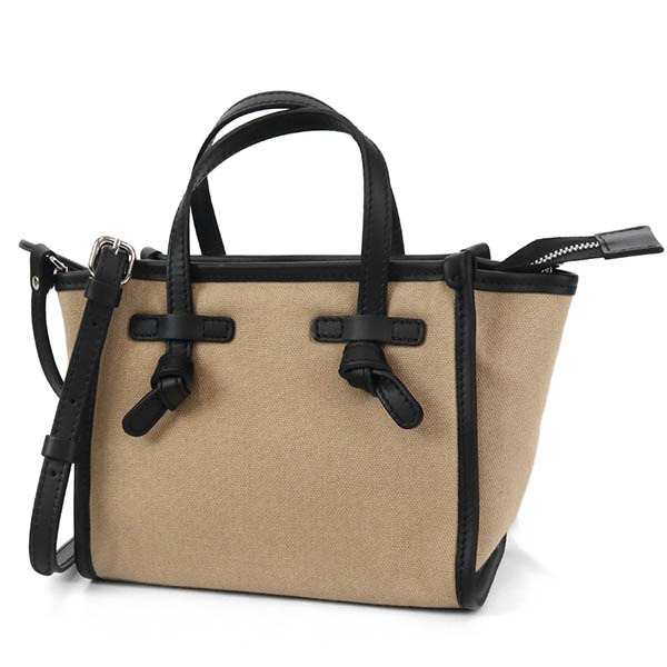 GIANNI CHIARINI ジャンニ キアリーニ ショルダーバッグ MARCELLA ミス マルチェッラ 2way ミニトートバッグ ベージュ BS8065 21PE CNV SE CORDA