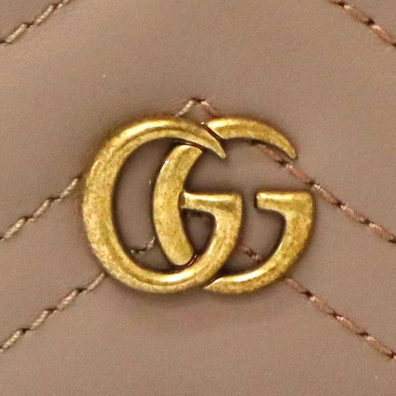 Brandol / GUCCI グッチ カードケース GGマーモント レザー 定期入れ