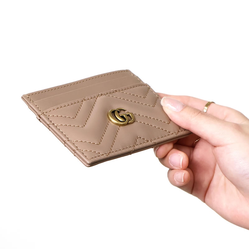 箱付✨極美品✨グッチ 財布 GGマーモント カードケースウォレット SALE！】GUCCI グッチ GGマーモント カードホルダー カードケース ミニ
