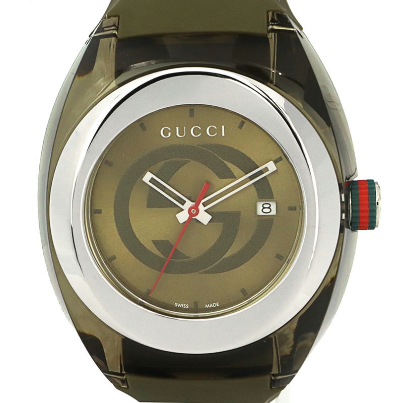Brandol / GUCCI グッチ メンズ腕時計 SYNC グッチシンク 46mm