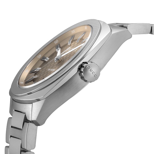 Brandol / GUCCI グッチ メンズ腕時計 GG2570 40mm ブラウン×シルバー