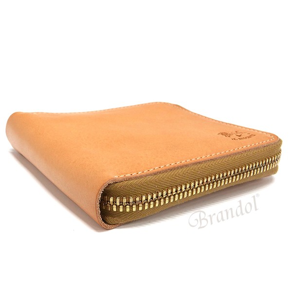 Brandol / IL BISONTE イルビゾンテ 二つ折り財布 本革 レザー  