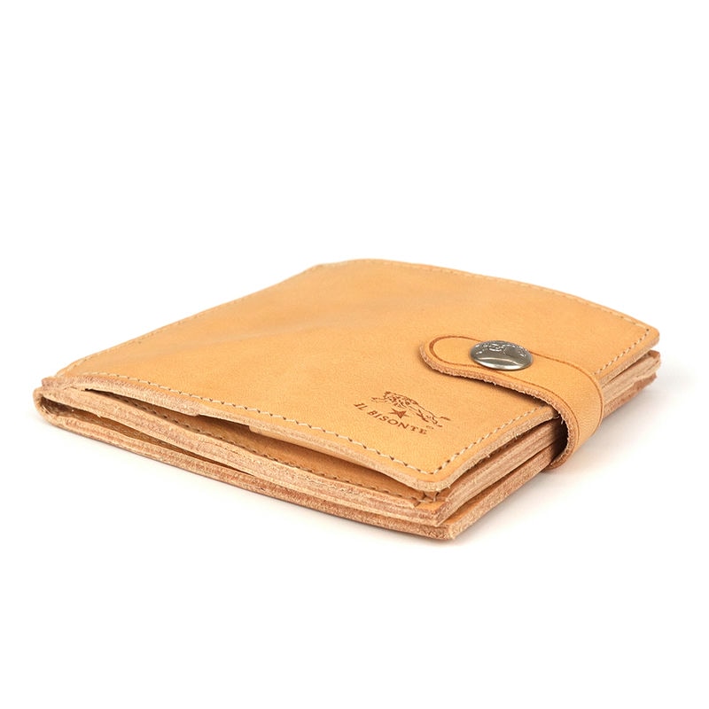 Brandol / IL BISONTE イルビゾンテ 二つ折り財布 本革 レザー 