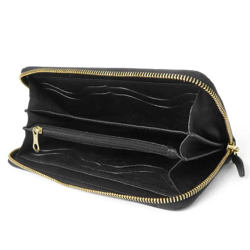 Brandol / IL BISONTE イルビゾンテ ラウンドファスナー長財布 本革