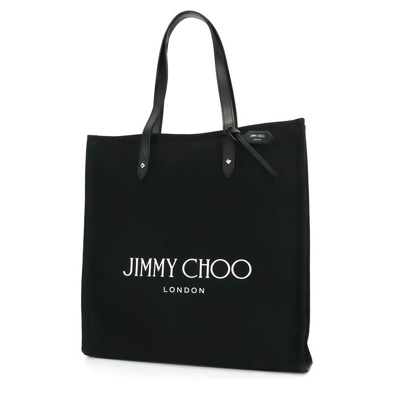 Brandol / JIMMY CHOO ジミーチュウ トートバッグ ロゴ キャンバス