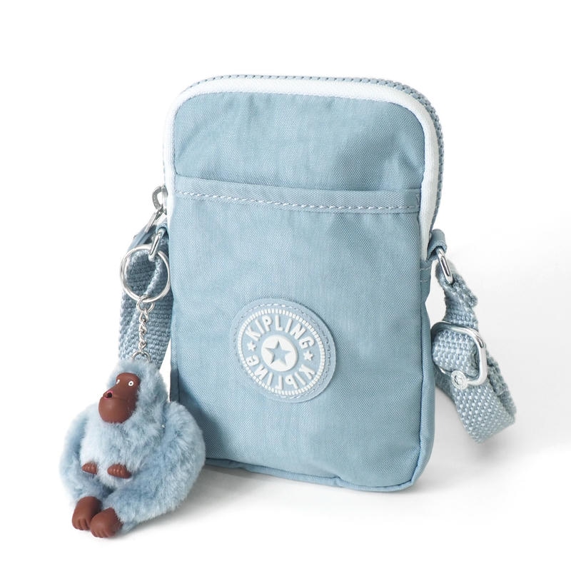 Kipling キプリング ショルダーバッグ TALLY スマホショルダー ライトブルー KI02711QR
