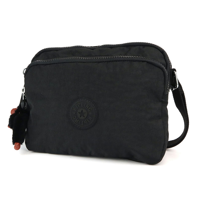 Kipling キプリング ショルダーバッグ スクエア型 ブラック KI1900 J99