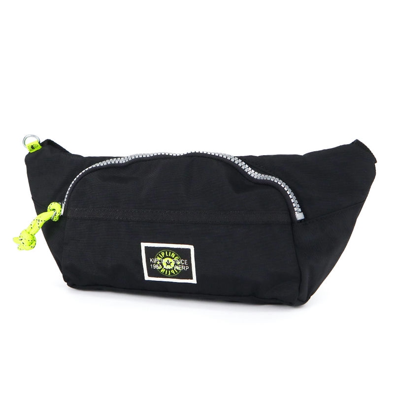Kipling キプリング ボディバッグ YURA ユラ ウェストバッグ ブラック KI318274M