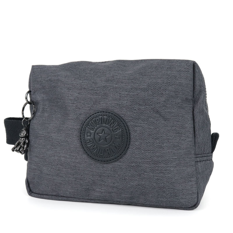 Kipling キプリング ポーチ PARAC パラック 箱型 グレー KI335229V