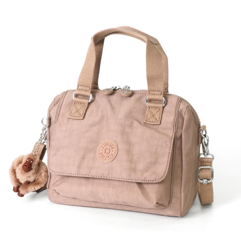 Kipling キプリング ショルダーバッグ ZEVA 2way ミニボストン ピンクベージュ KI36476ET
