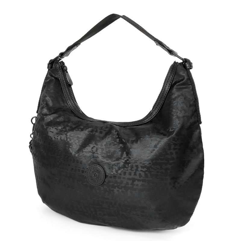 Kipling キプリング ショルダーバッグ GALYA ガリア ジャカード ワンショルダー ブラック KI4579X23