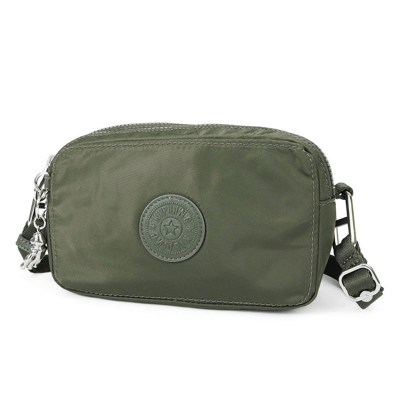 Kipling キプリング ショルダーバッグ MILDA ミルダ カメラバッグ ダークグリーン KI6215V58