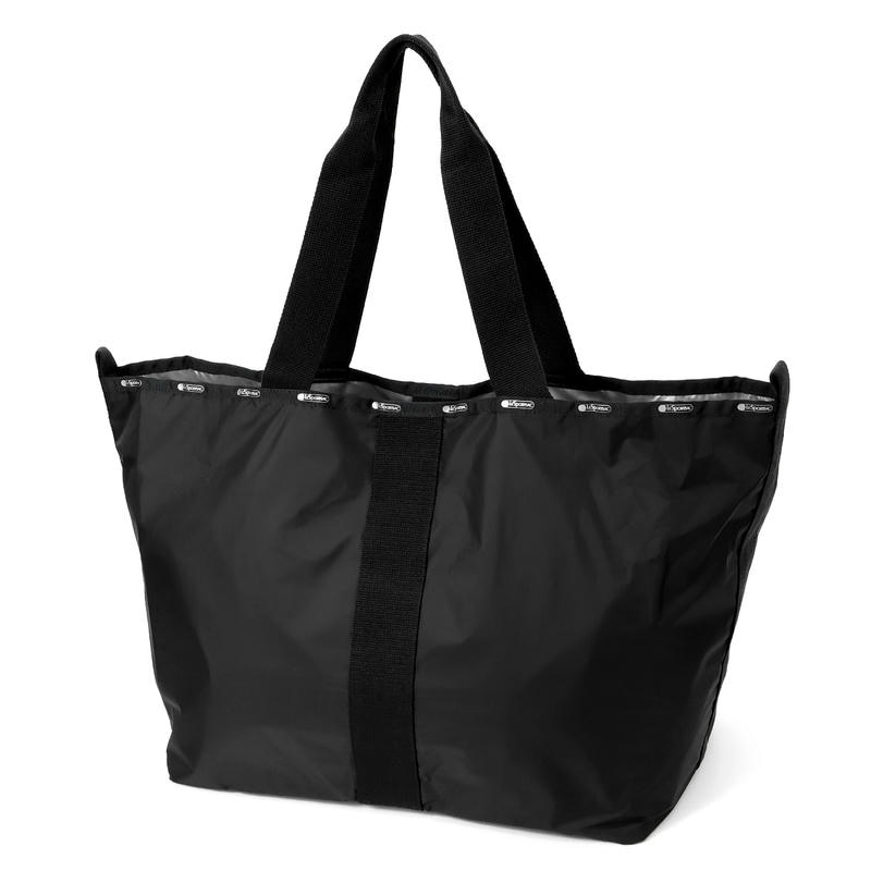 LeSportsac レスポートサック トートバッグ ESSENTIAL LG OPEN TOTE 無地 ブラック 1017 C363