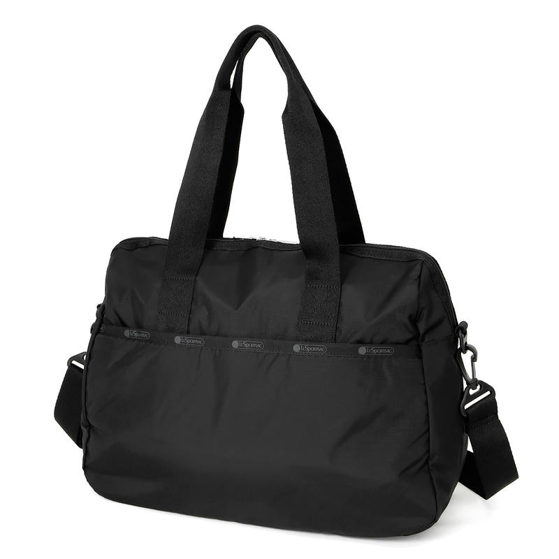 LeSportsac レスポートサック ボストンバッグ HARPER BAG 2way 旅行バッグ 無地 ブラック 3356 R086