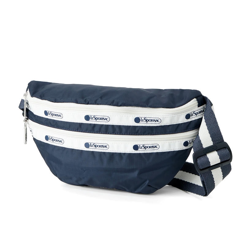 LeSportsac レスポートサック ボディバッグ EVERYDAY BELTBAG 無地 ネイビー 3880 C466