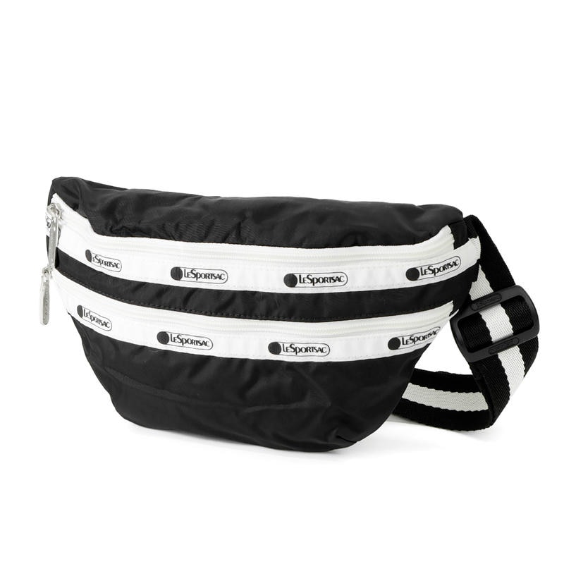 LeSportsac レスポートサック ボディバッグ EVERYDAY BELTBAG 無地 ブラック 3880 E849
