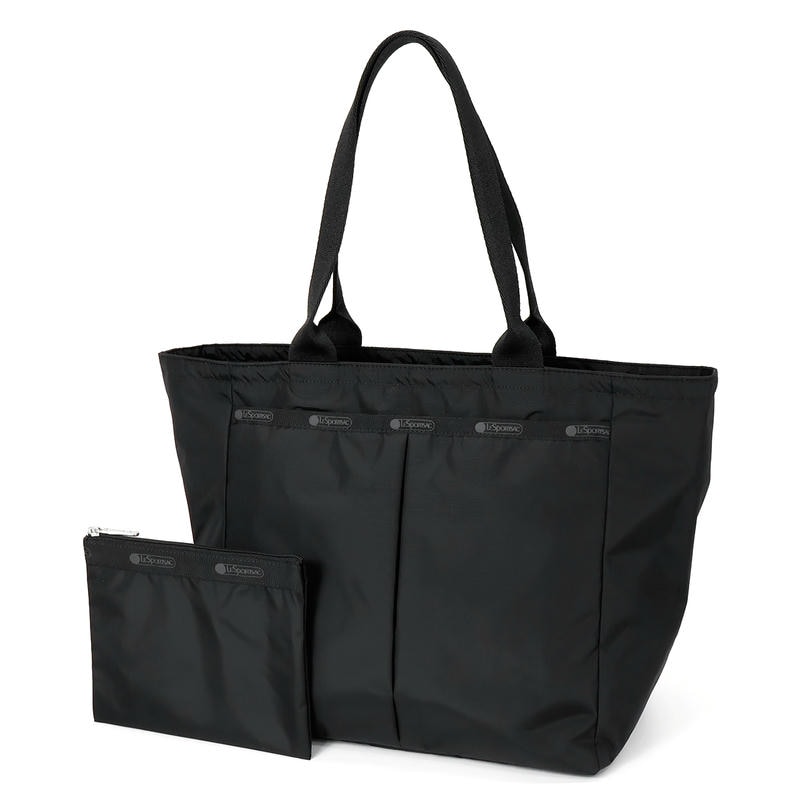 LeSportsac レスポートサック トートバッグ EVERYGIRL TOTE 無地 ブラック 7891 R086