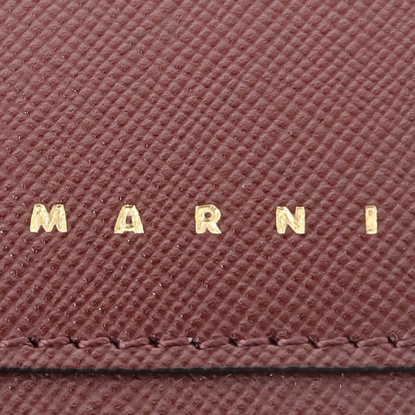 marni マルニ　財布　ピンク　オレンジ　ウォレット　二つ折り　ラウンドジップ marni マルニ 財布 ピンク オレンジ ウォレット 二つ折り ラウンド