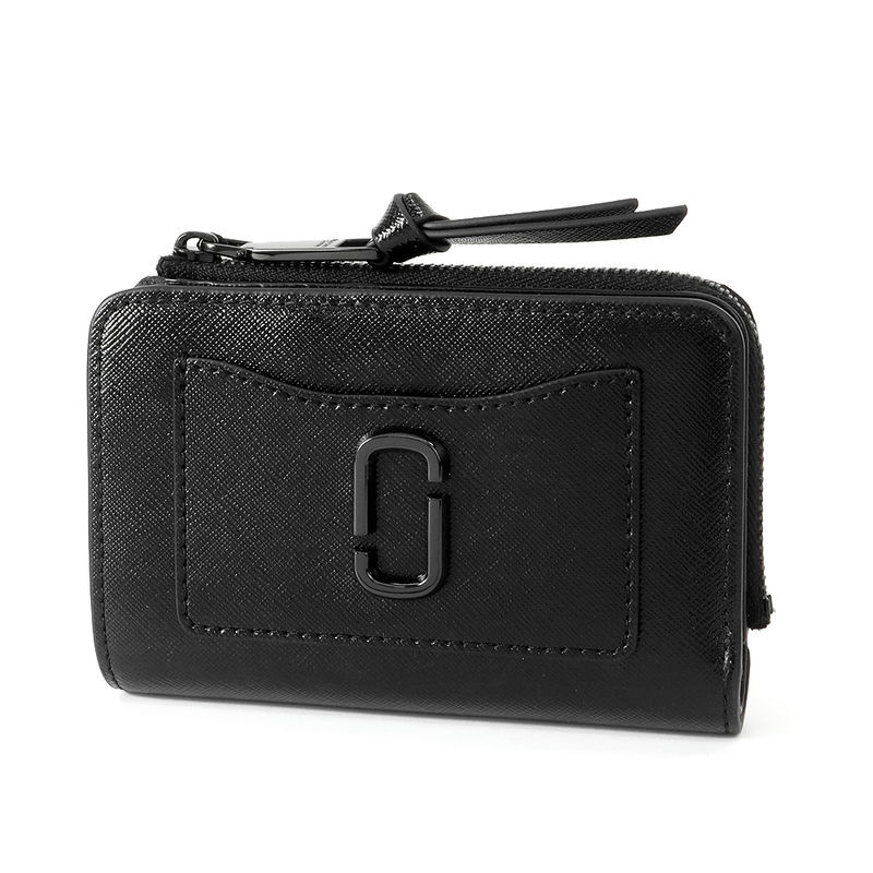 MARC JACOBS マークジェイコブス 二つ折り財布 DTM ユーティリティ スナップショット スリム ブラック 2F3SMP050S07 001