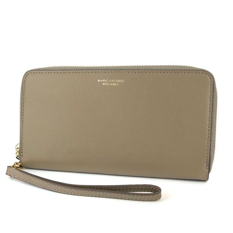 MARC JACOBS マークジェイコブス ラウンドファスナー長財布 グレージュ S171L03FA22 055