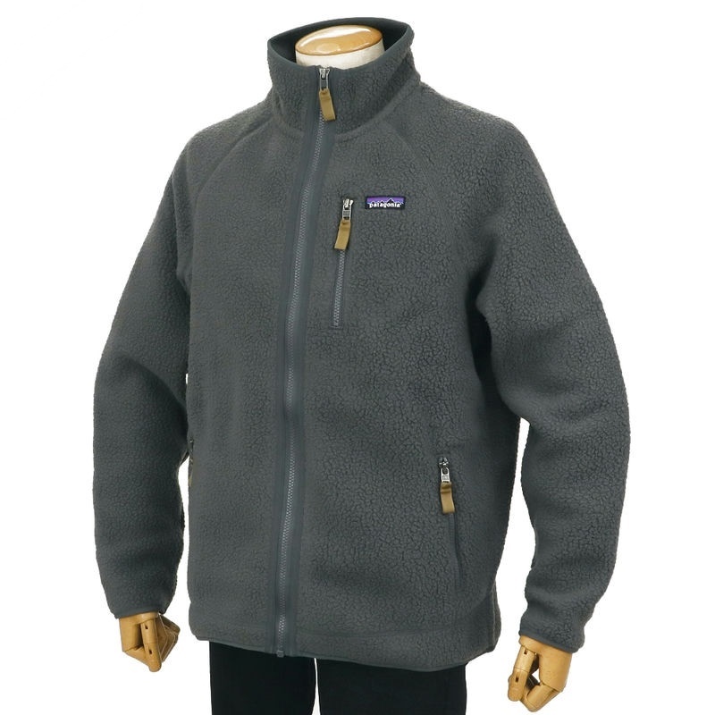 Patagonia パタゴニア メンズ フリース レトロパイルジャケット RETRO PILE JACKET Sサイズ グレー 22801 Forge Grey S