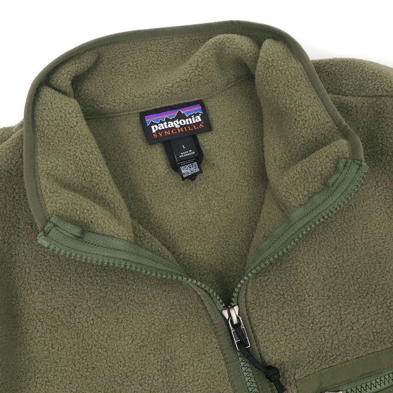希少 patagonia パタゴニア ニューシェルドシンチラ カーキ Brandol / Patagonia パタゴニア メンズ フリース シンチラ