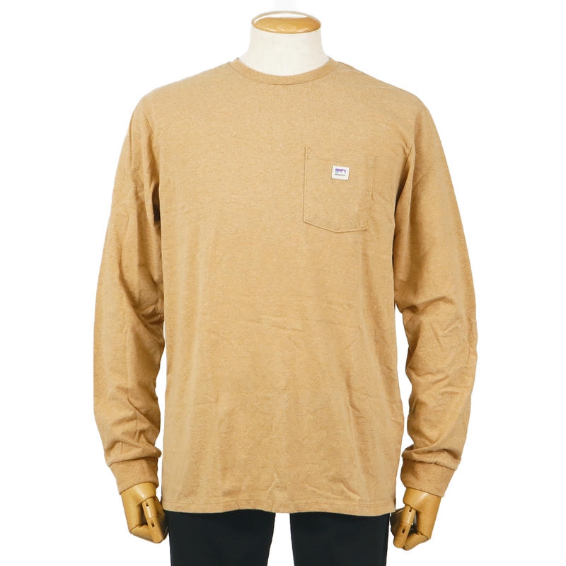 Patagonia パタゴニア メンズ Tシャツ ステッカーポケット レスポンシビリティー ロングスリーブ 長袖 XLサイズ イエロー系 37836 Talon Gold XL