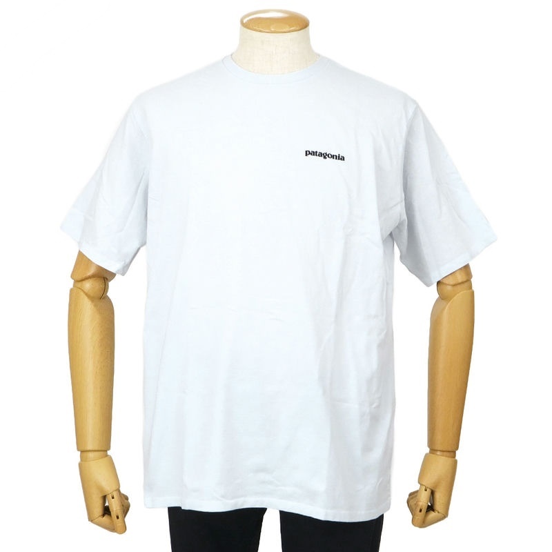 Patagonia パタゴニア Tシャツ メンズ P-6ロゴ レスポンシビリティー 半袖 Lサイズ ホワイト 38504 White L