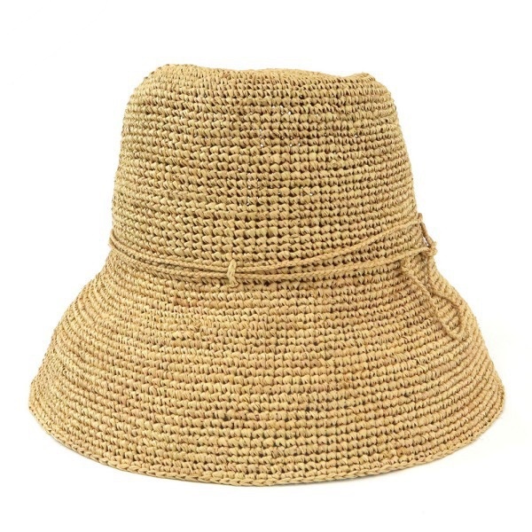Sans Arcidet サンアルシデ 帽子 FANY HAT ラフィアハット ベージュ FANY HAT THE