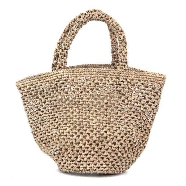 sans Arcidet ストロー トートバッグ　ナチュラル Sans－Arcidet/サンアルシデ】ビッグトート ｜ハウス オブ ロータス