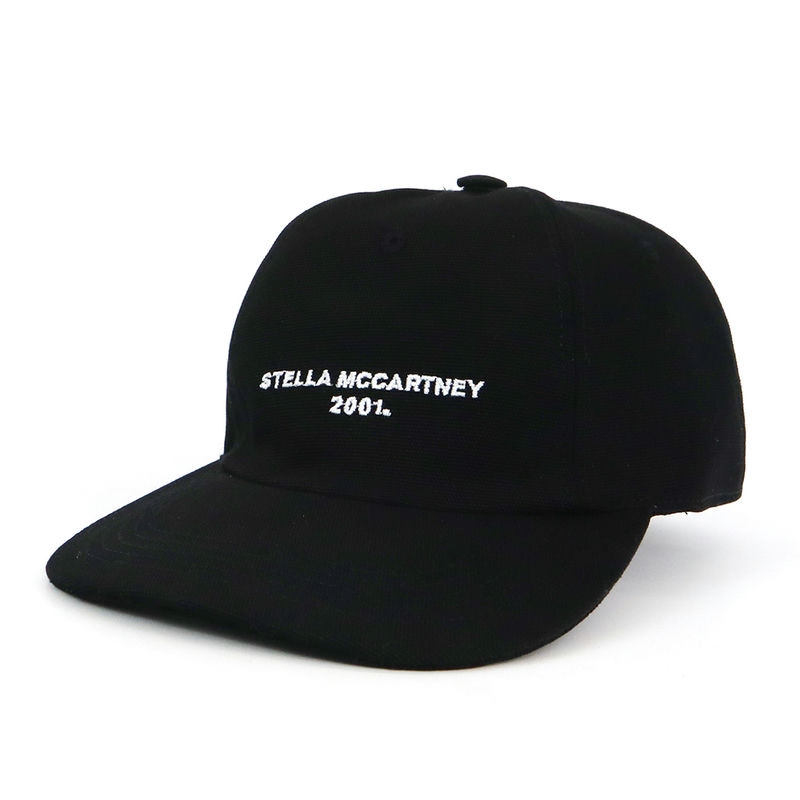 STELLA McCARTNEY ステラ 帽子 ロゴ ベースボールキャップ ブラック 570194 WP0023 1019