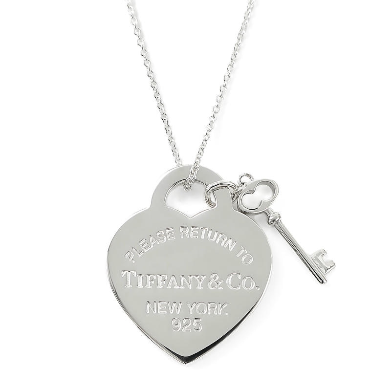Tiffany ティファニー ネックレス リターン トゥ ティファニー RTT ハート タグ キー ペンダント シルバー 30210492