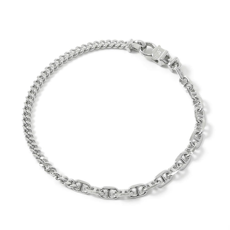 TOMWOOD トムウッド ブレスレット Rue Bracelet 19cm チェーンブレス シルバー 101202
