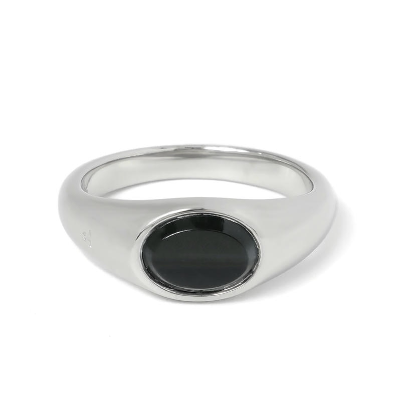 Brandol / TOMWOOD トムウッド 指輪 Joe Ring Polished Onyx ブラック